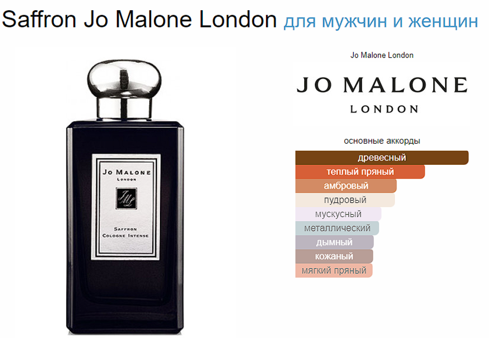 Jo Malone Saffron Intense