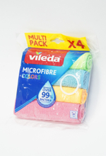 САЛФЕТКА МИКРОФИБРА VILEDA COLOR (4ШТ)