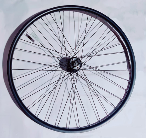 Колесо 29"перед.ал.дв.обод,ст.втулка черн.36Н Disk гайка