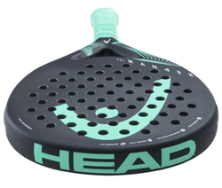 Ракетка для падел Zephyr Pro Head черный бирюзовый