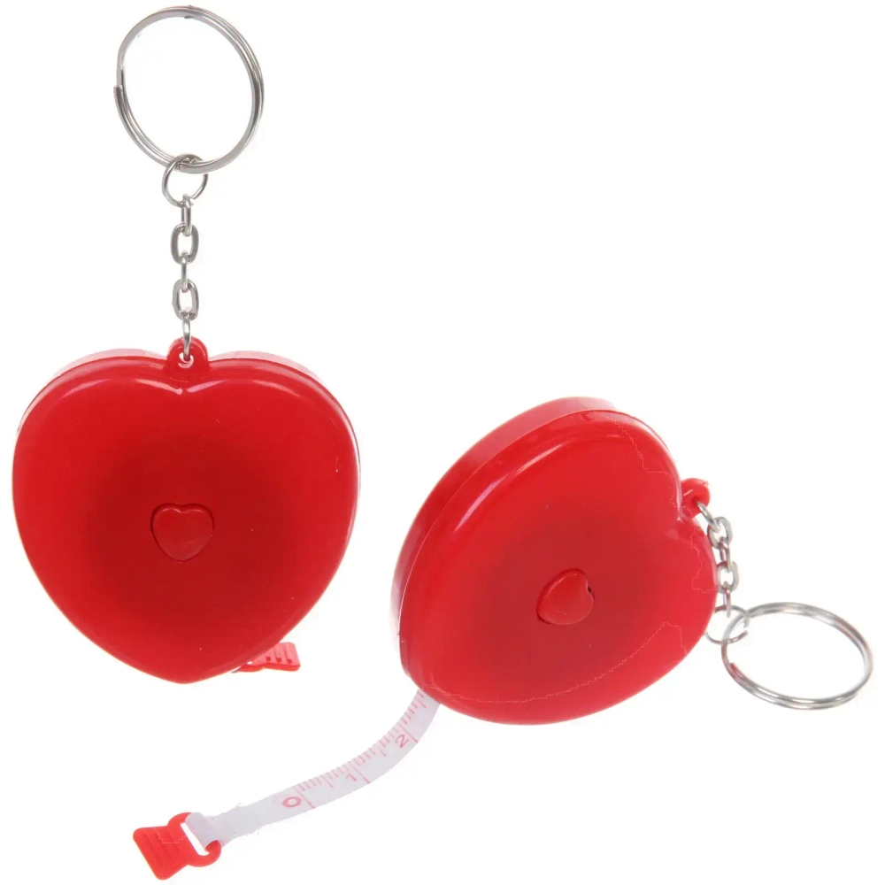 Рулетка измерительная сантиметровая «Лекало», сердце