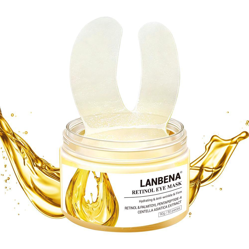 Патчи Lanbena для глаз от морщин с ретинолом Retinol Eye Mask, 50 шт, 90 гр