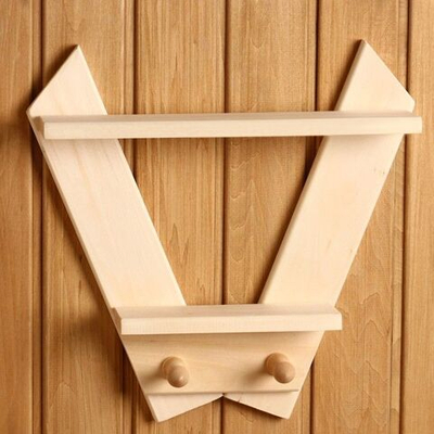 Полка-вешалка «Зайчик» (Цвет: не задано)