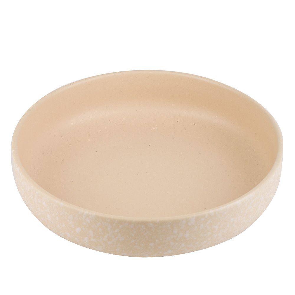 Салатник "Grow.Beige" d= 20см h=5 (керамика) (min6) (транспортная упаковка)