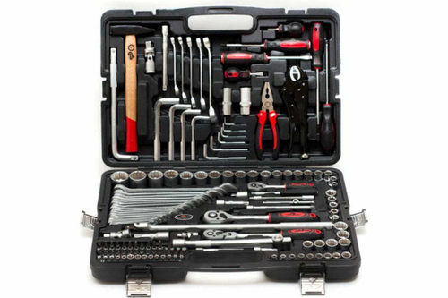 Набор инструмента СЕРВИС КЛЮЧ 142 предмета, 12 граней 12142