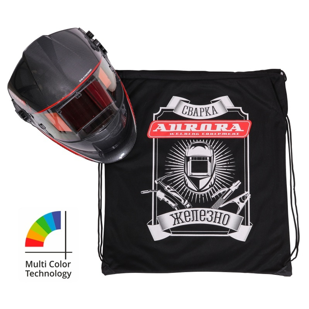 Маска сварщика "Хамелеон" SUN9 PANORAMIC с сумкой для сварочной маски