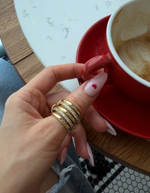 Кольцо DIVA gold