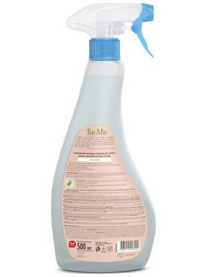 BioMio. BIO-GLASS CLEANER Экологичное чистящее средство для стекол, зеркал, пластика. Без запаха. 500 мл