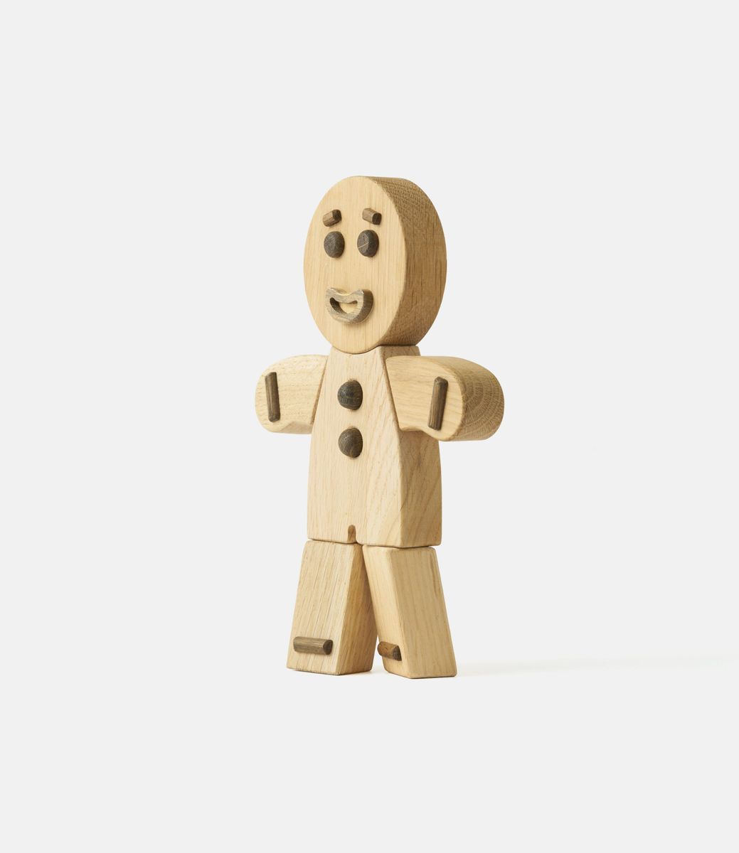 Boyhood Gingerbread Man Oak Small — фигурка из дерева