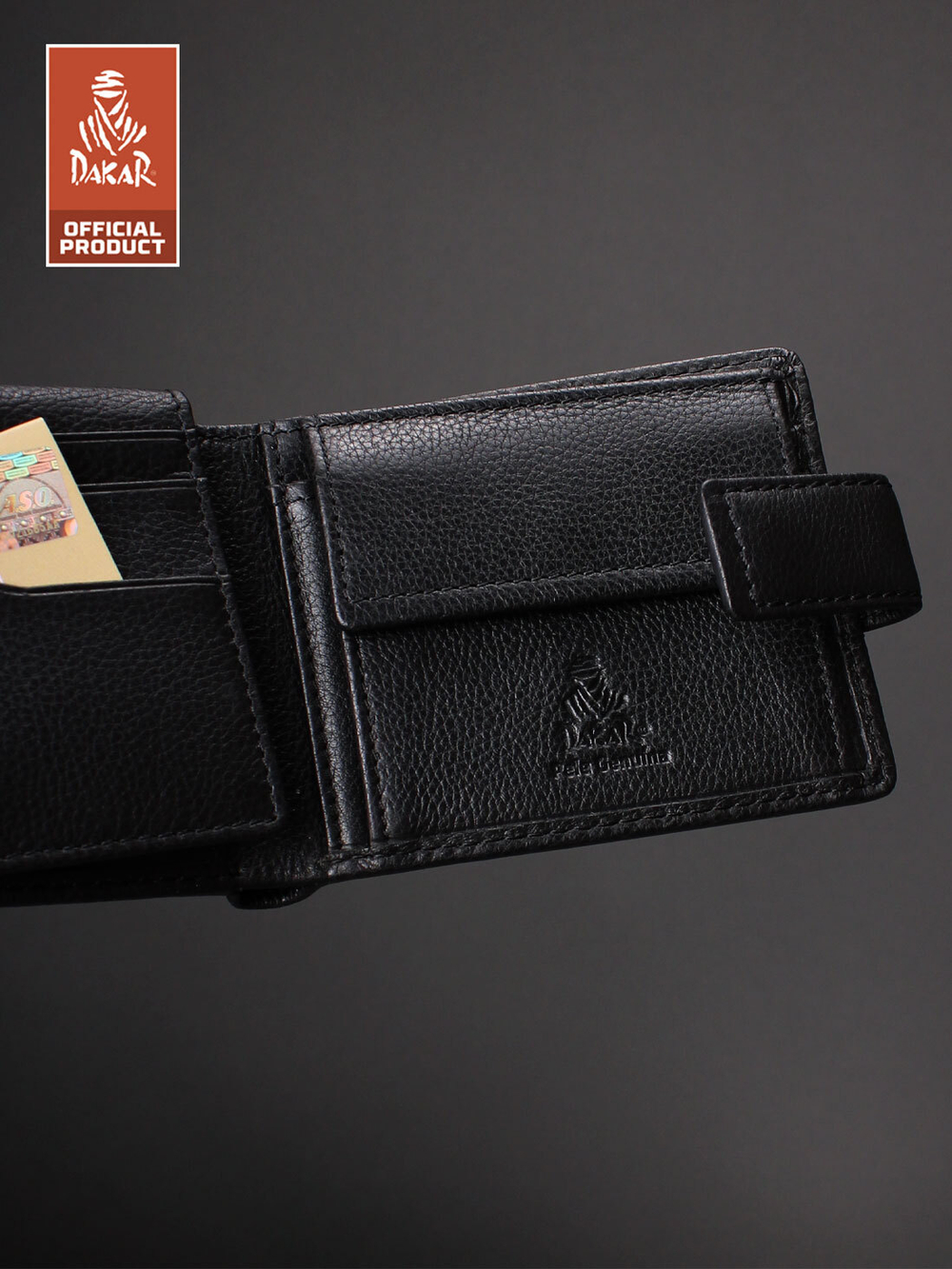 DKB1103R Preto - Портмоне Dakar с RFID защитой