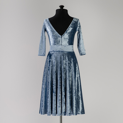 Standart 1-02-06-A | Рейтинговое платье для спортивных бальных танцев | Vasileva Dance