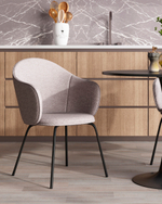 Стул обеденный Echo светло-серый