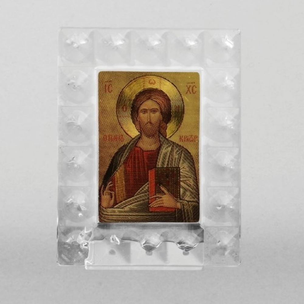 Икона Иисус Христос. Стекло