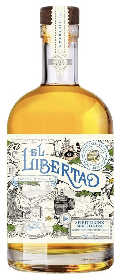 Ром El Libertad Premium Spiced Flavor of Origin, 0.7 л