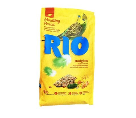 РИО Корм для волнистых попугайчиков. Рацион в период линьки, 500 г