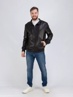 Куртка кожаная демисезонная Турция