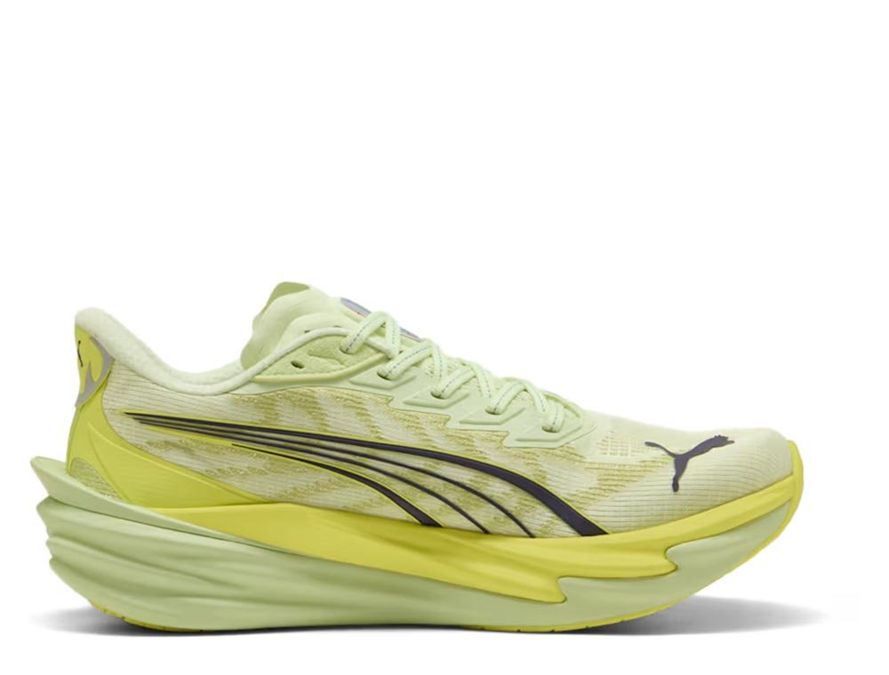 Кроссовки для бега мужские Puma Deviate Nitro 4 Apple Spritz M Желто-Зеленые