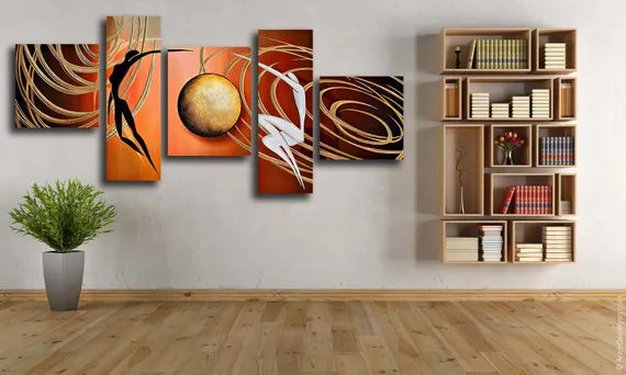 Модульная картина "В движении"