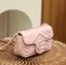 Поясная сумка Gucci с логотипом GG Marmont светло-розовый