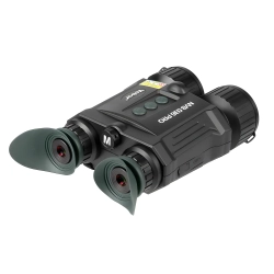 Бинокль ночного видения Veber NVB 036 PRO цифровой, вид сзади с накладками на окуляры