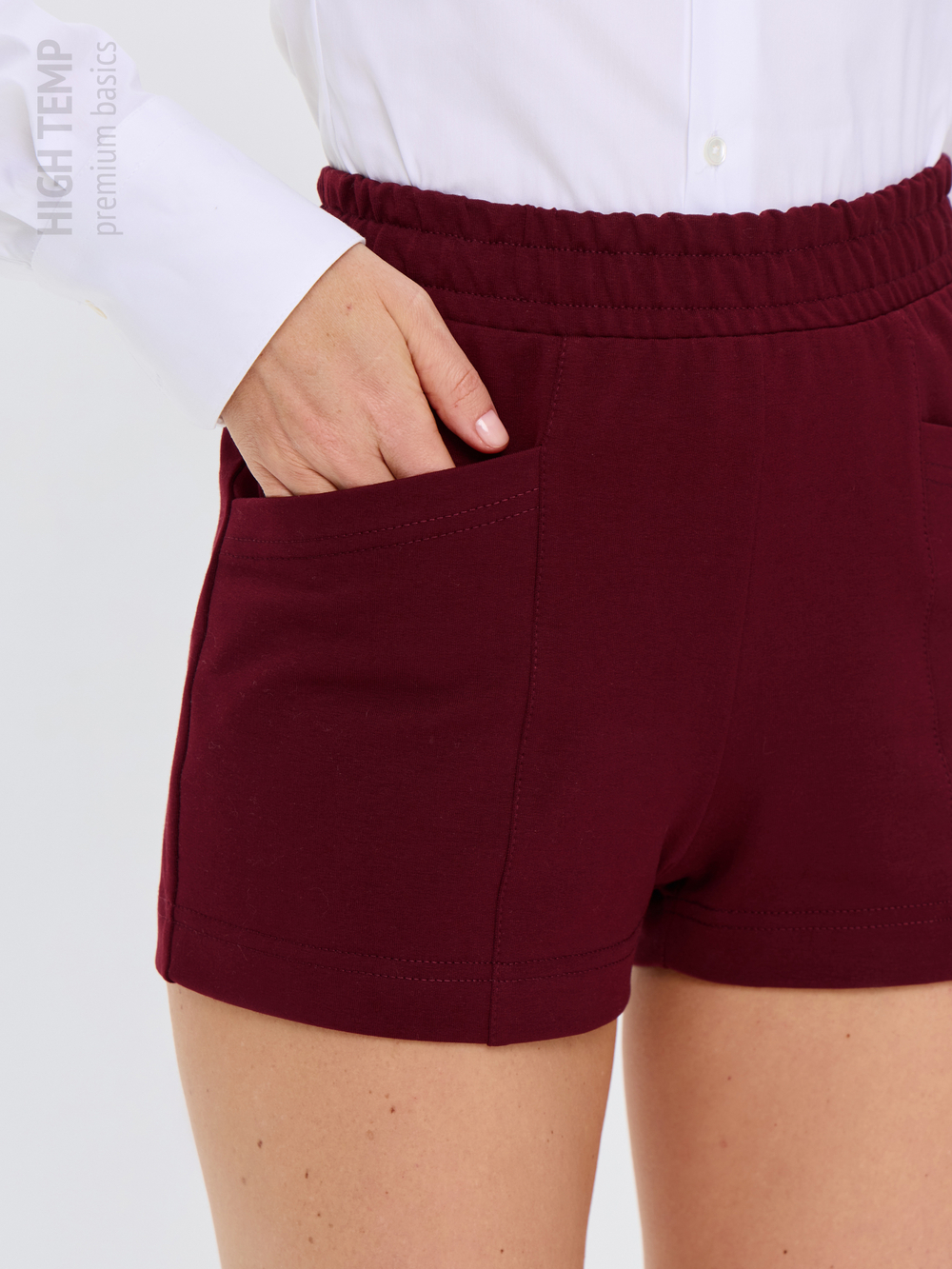Экстра короткие шорты из футера