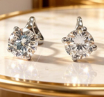 Ювелирные серьги из серебра 925 пробы
