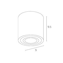 Точечный накладной светильник Arte Lamp