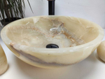 Раковина из оникса Bowl Yellow TinLip BO-61028 40*40*15