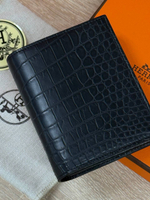 Кошелек Hermes из кожи крокодила