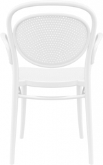 Кресло пластиковое Siesta Contract Marcel XL, белый