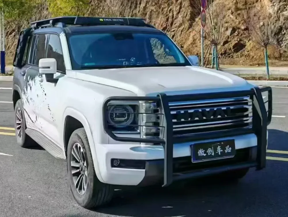 Дуга переднего бампера для Haval H9 2024 Хавал Хавейл Защита бампера стальной бампер