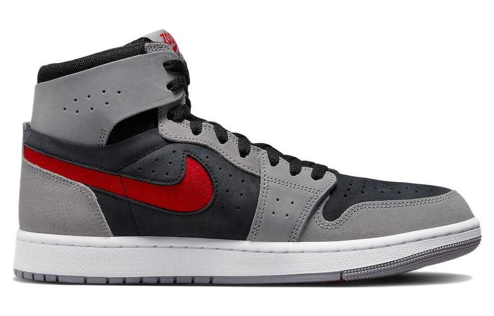 Air Jordan 1 High Zoom Air Cmft 2 'Black Fire Red Cement'