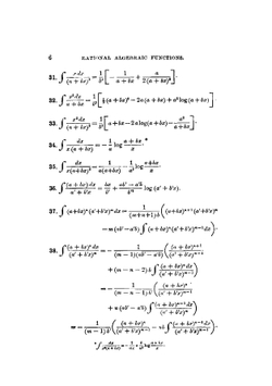 A short table of integrals | Peirce Benjamin Osgood