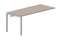 стол Strike 1800х780х750мм (2 громмета) - приставной элемент