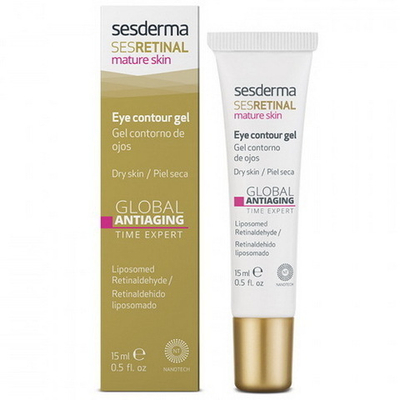 Sesretinal Mature Skin Eye Contour Gel Sesderma | Крем-контур для зоны вокруг глаз «Эксперт времени» омолаживающий