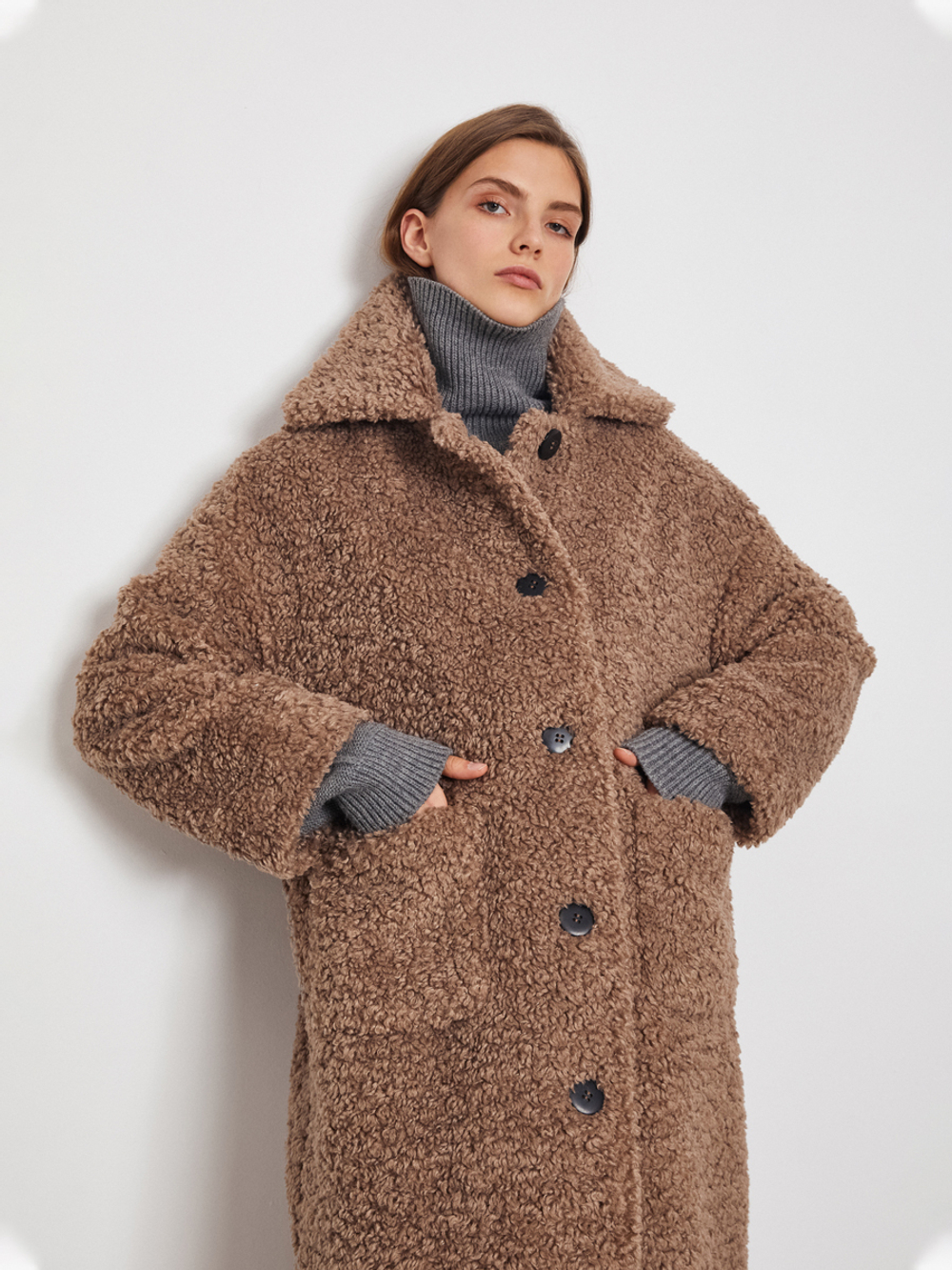 Пальто Alpaca Brown