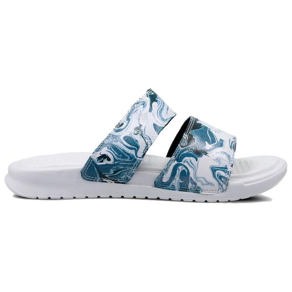 Nike Benassi Duo Ultra Slide 'White Blue Black'