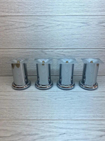 Ножки для мебели металлические высота 10 см4 штуки