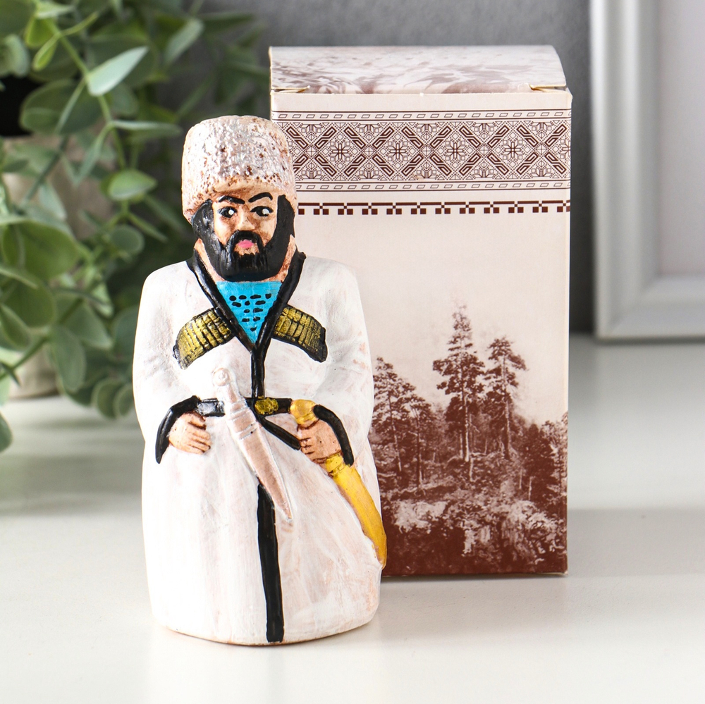 Фигурка декоративная «Горец», гипсовая, 13×6×5.5 см. 10911185