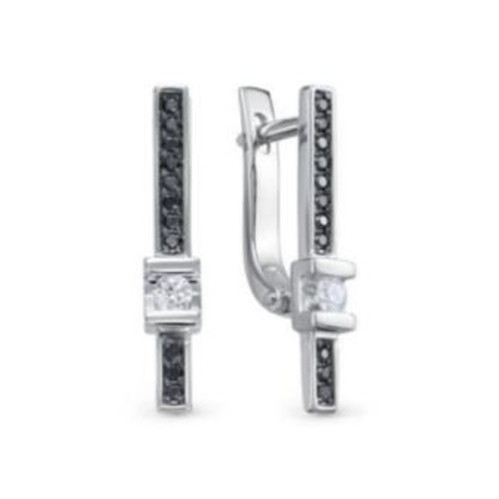 Серьги из золота с бриллиантами