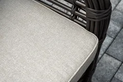 "Ницца" лаунж-зона из искусственного ротанга, цвет бронзовый