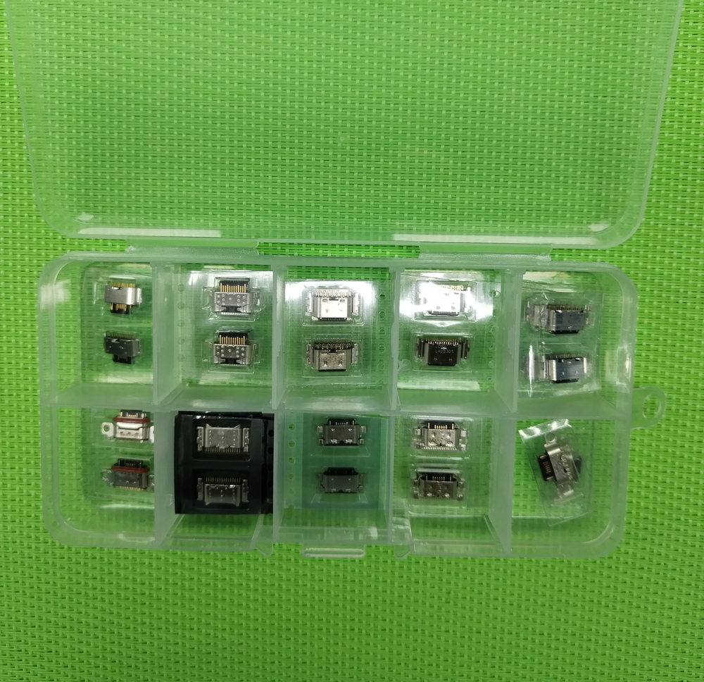 Infinix / tecno / itel - Набор (комплект) разъемов зарядки (Type-C) (32шт)