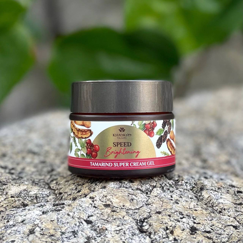 Супер крем-гель с тамариндом для сияния кожи лица Speed Brightening Tamarind Super Cream Gel Khaokho Talaypu
