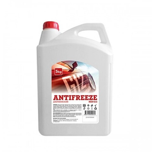 Жидкость охлаждающая "Антифриз" "Дзержинский ГОСТ" G12 (красный) 5 кг