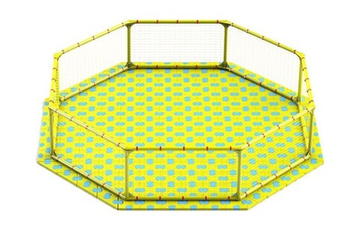 Большой детский манеж Leco-IT Outdoor Plus гп230717 диам. 330см.