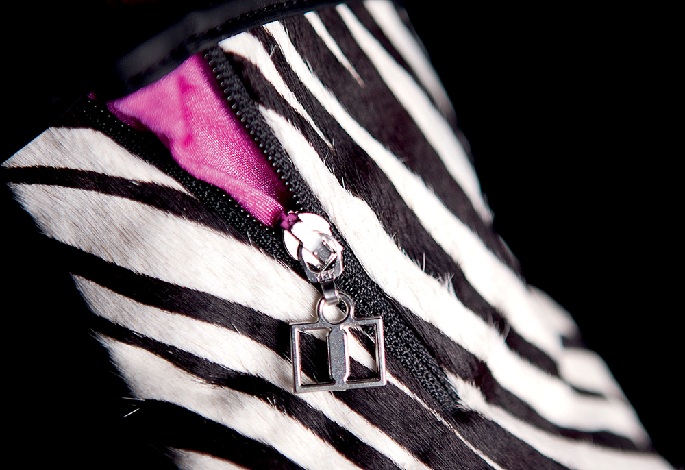 Мотоперчатки - ICON 1000 CATWALK ZEBRA (женские)