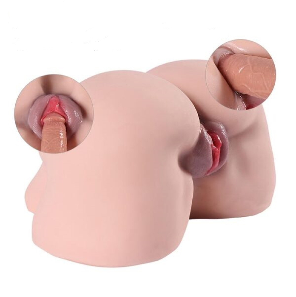 Мастурбатор вагина и анус реалистичный телесный