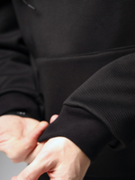 Худи анорак черный Город Горький мужское