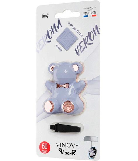 Верона, дизайнерский ароматизатор для автомобиля Verona ViBear, Vinove