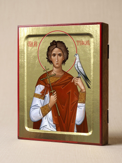 Икона Трифона, мученика на дереве: 125 х 160 (Синопсисъ)